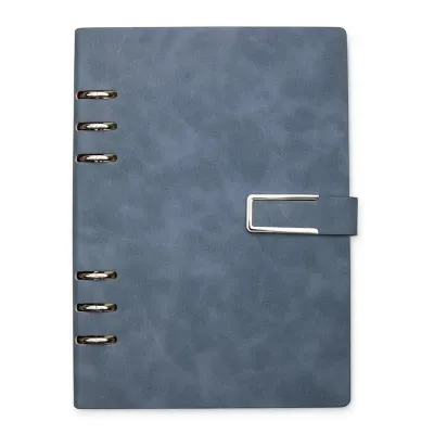 Caderno Fichário Azul