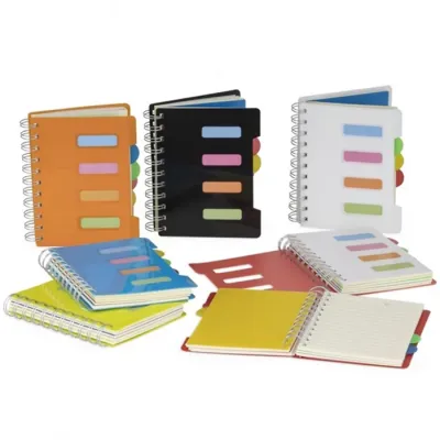 Caderno Pequeno Com Divisorias