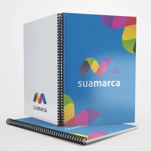 Caderno Pequeno com Espiral