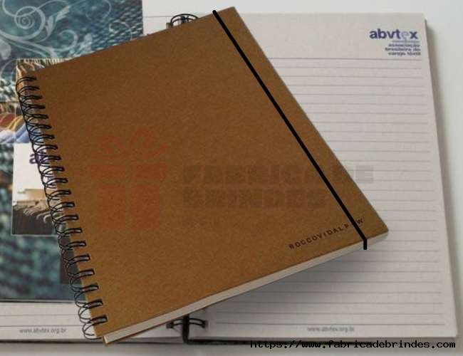 Caderno Personalizado Ecológico