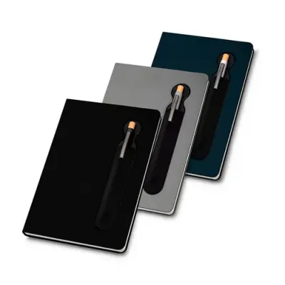 Caderno Personalizado em Couro pu