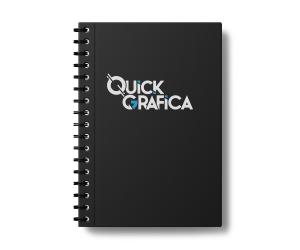 Caderno Personalizado Promocional 10x15 cm Capa Papel Couchê 275g 4x0