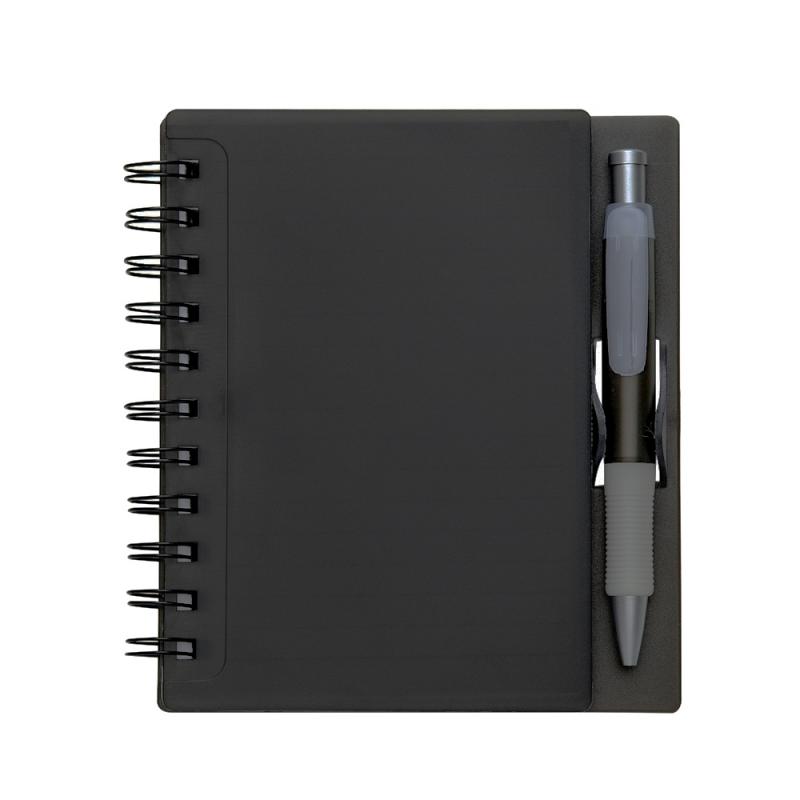 Caderno Plástico com Caneta - SB11193