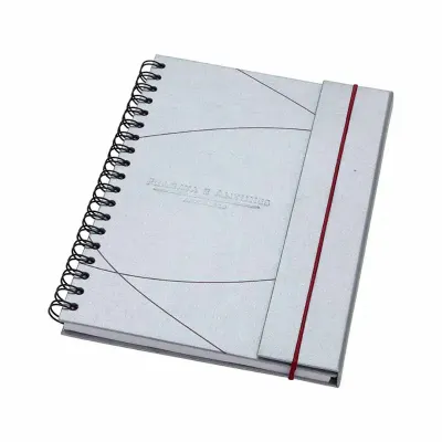 Caderno Possui Capa Com Ima e Elastico