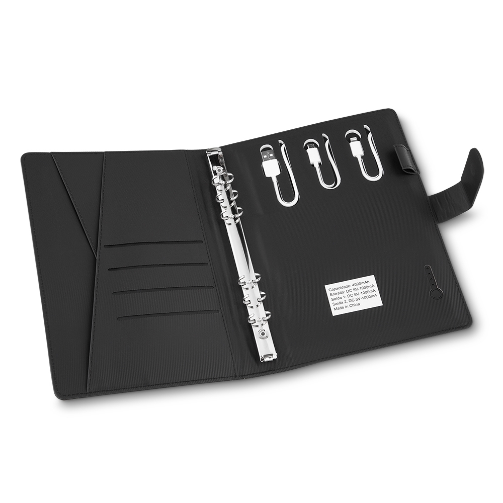 Caderno Power Bank Personalizado — foto 4