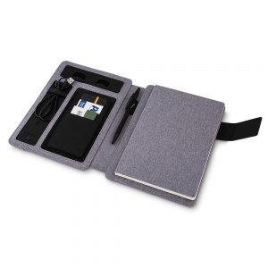 Caderno Power Bank fosco personalizado — foto 5