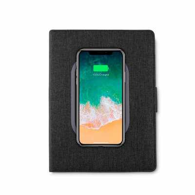 Caderno Power Bank Indução