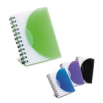 Caderno pp Semi Rigido Com 80 Folhas