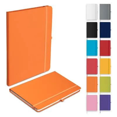 Caderno pu Personalizado Promocional Com Suporte Para Caneta