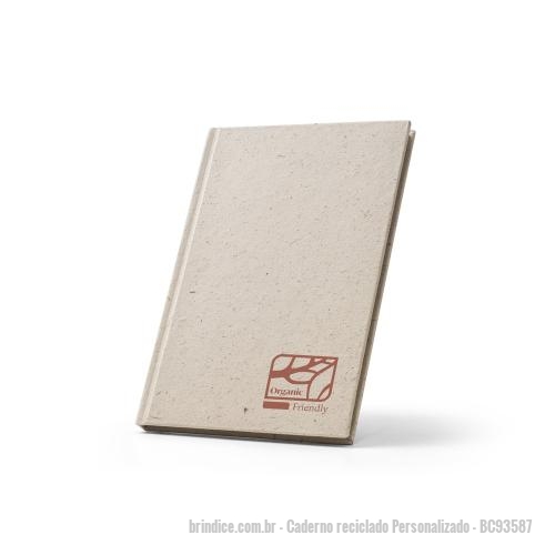Caderno Reciclado Personalizado