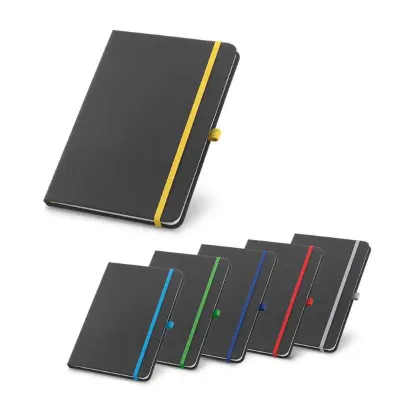 Caderno Sintetico Capa Dura Com 80 Folhas