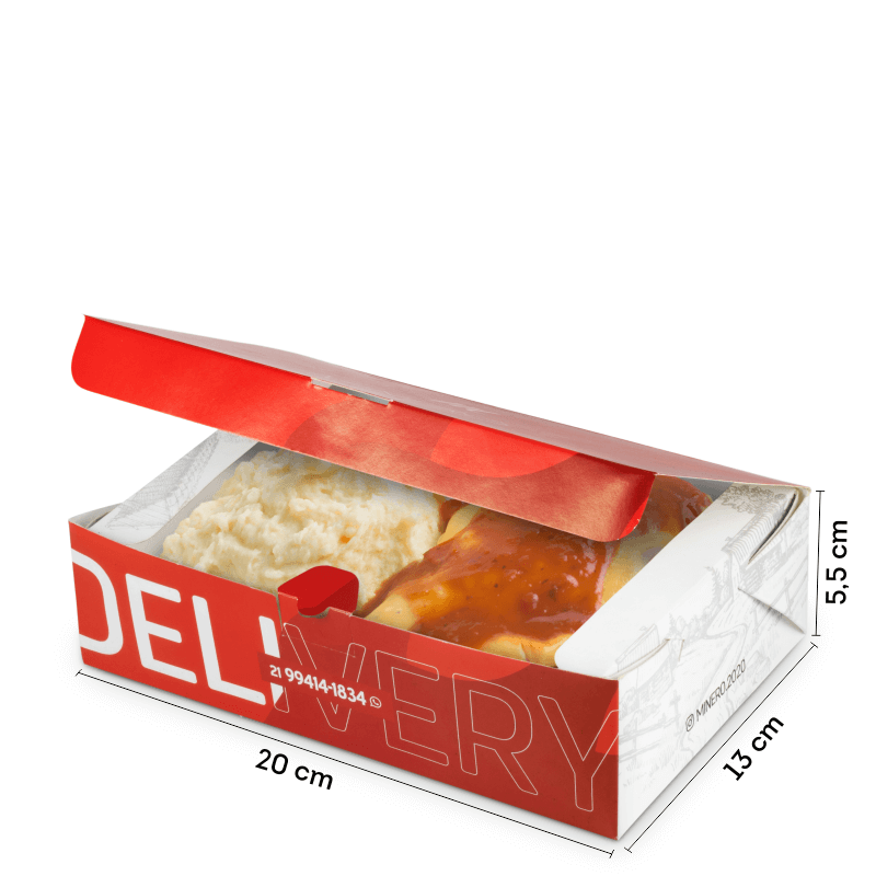 Caixa de Comida Personalizada