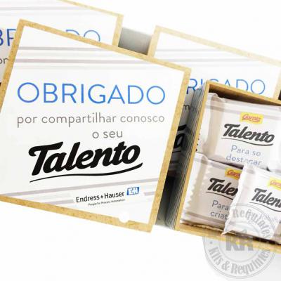 Caixa de Chocolates Talento