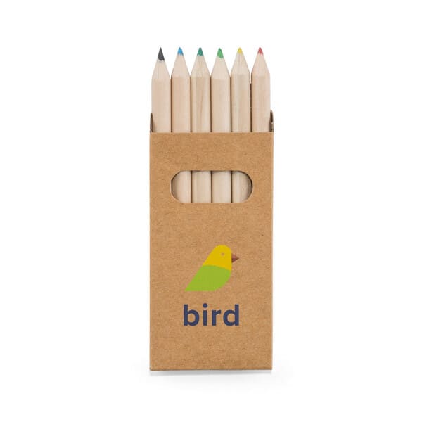 Caixa de Lápis de Cor Mini Personalizada