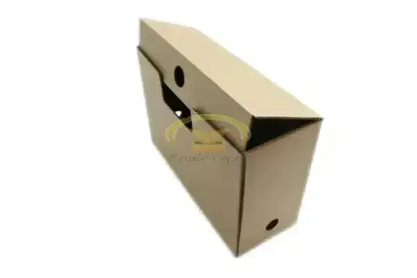 Caixa de papelão correios