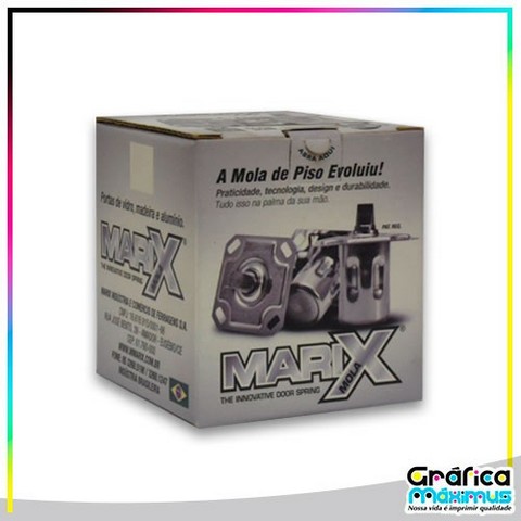 Caixa de papelão personalizada