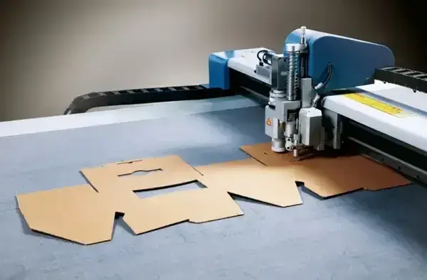 Caixa de papelão sob medida