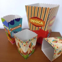 Caixa de Pipoca Personalizada