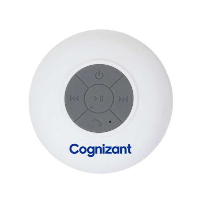 Caixa de som à prova d'água emborrachada com ventosa (pode ser removida). Versão do bluetooth 3.0...