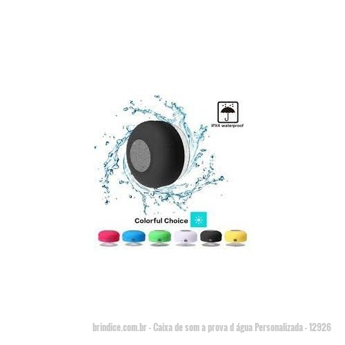 Caixa De Som A Prova D Agua Personalizada