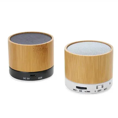 Caixa de Som Bambu Personaliza Cx013