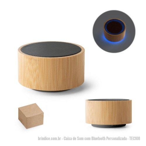 Caixa De Som Com Bluetooth Personalizada