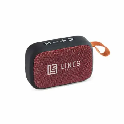 Caixa de Som Com Microfone em Abs