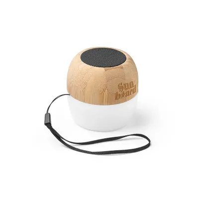 Caixa de Som Design Bambu