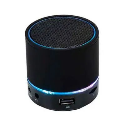 Caixa de Som Luzes de Led na Base da Caixinha de Som