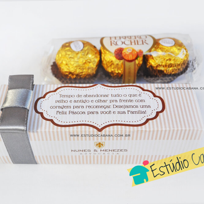Caixa Ferrero Rocher Personalizada • Prd061