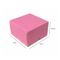 Caixa lisa de papel MINI (8x8x4,5)