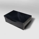 Caixa para calçados Preta UV - 28x18x9,5cm - 100
