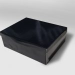 Caixa para calçados Preta UV - 28x22x9,8cm - 100