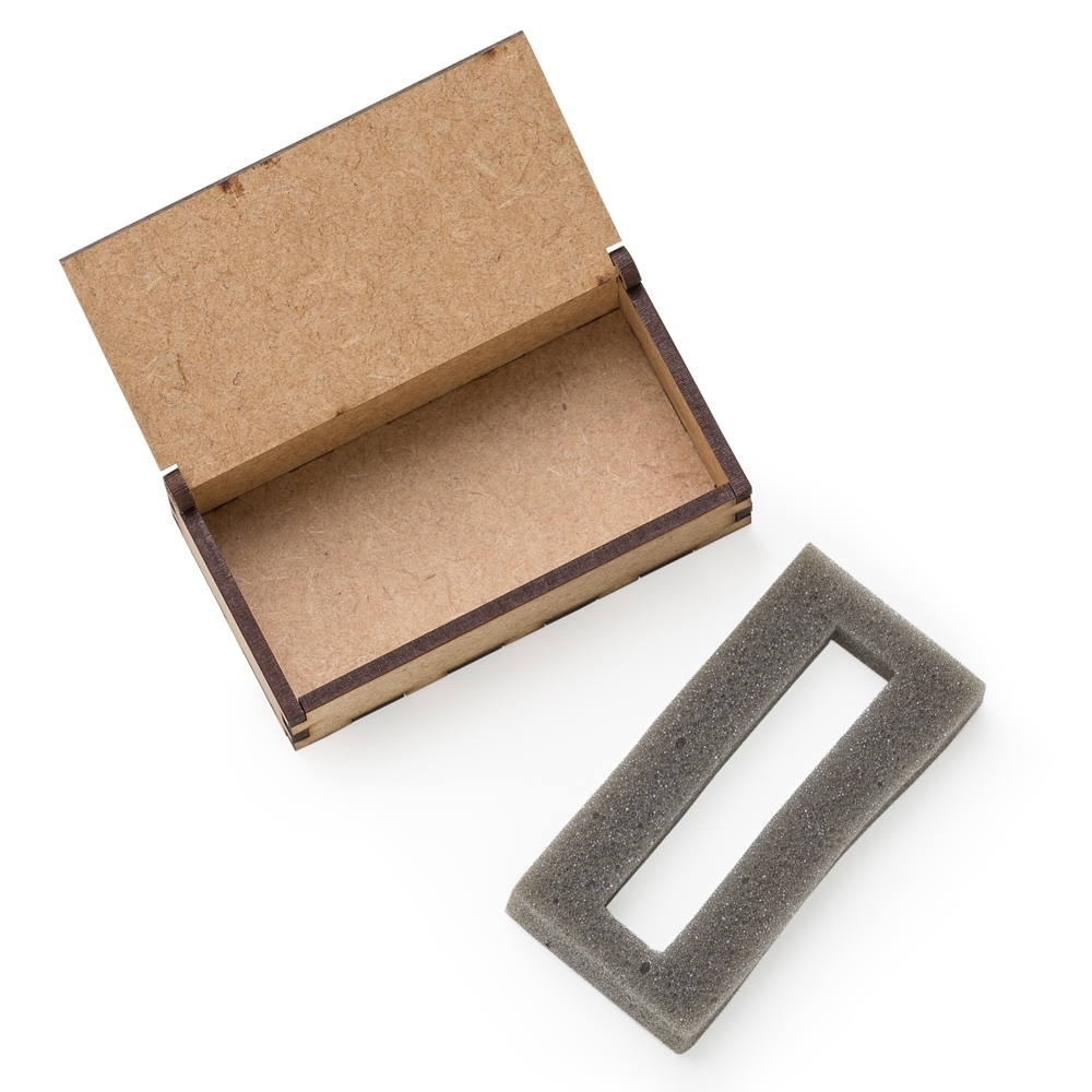 CAIXA PARA PEN DRIVE EM MDF PERSONALIZADA — foto 2