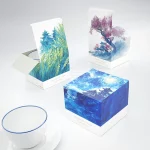 Caixa para Xícara Personalizada - 6,5x6,5x5,5 cm - 1000