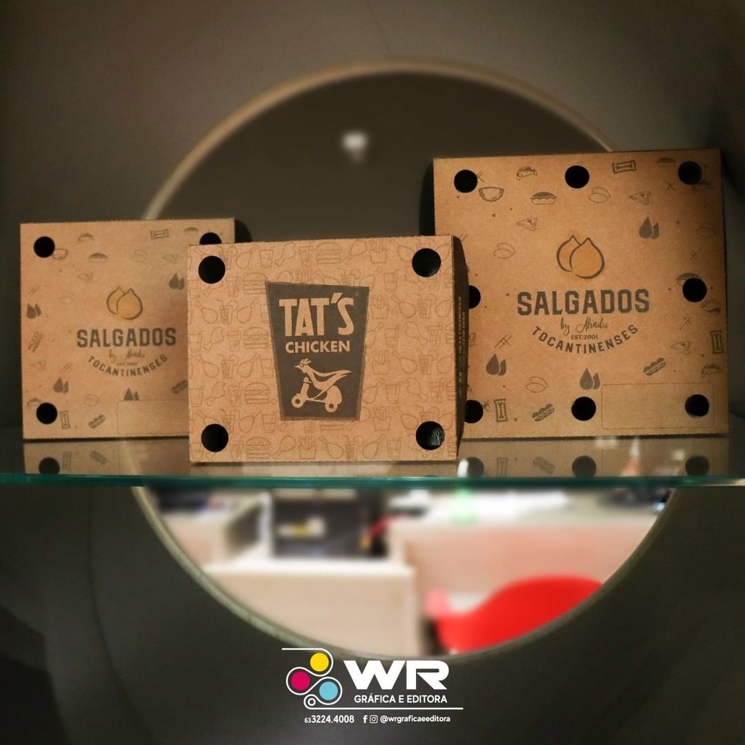 Caixa Personalizada para Delivery - WR Grafica