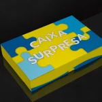 Caixa Personalizada Surpresa Pequena - 15x10x2,5 cm - 250