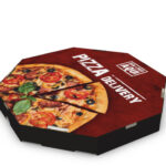 Caixa Pizza Oitavada Personalizada 40 - 40x40x4cm - 1000