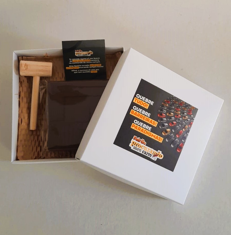 Caixa Quebra Chocolate