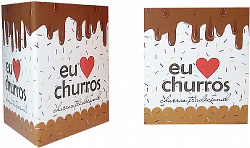 Embalagem para Churros Triângulo — foto 4