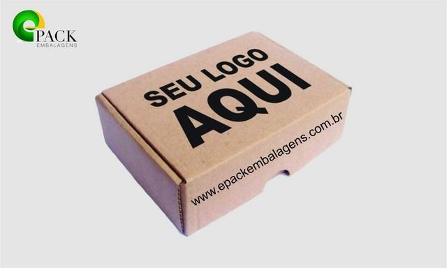 Caixas lisa ou personalizada