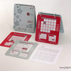 Calendário 2 argolas personalizado — foto 2