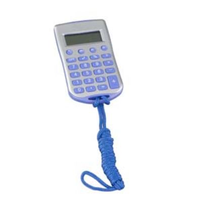 Calculadora com cordão personalizada
