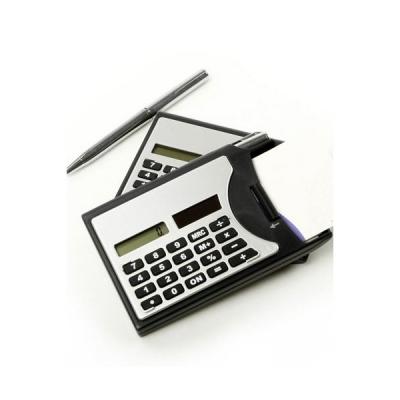 Calculadora Personalizada 3 em 1 Calculadora de Bolso Com Caneta Metalica e Porta Cartao Com Impre