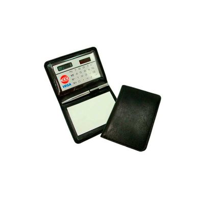 Calculadora Personalizada em Lindo Estojo Acompanha Bloco de Anotacoes e Caneta e o Brinde Persona