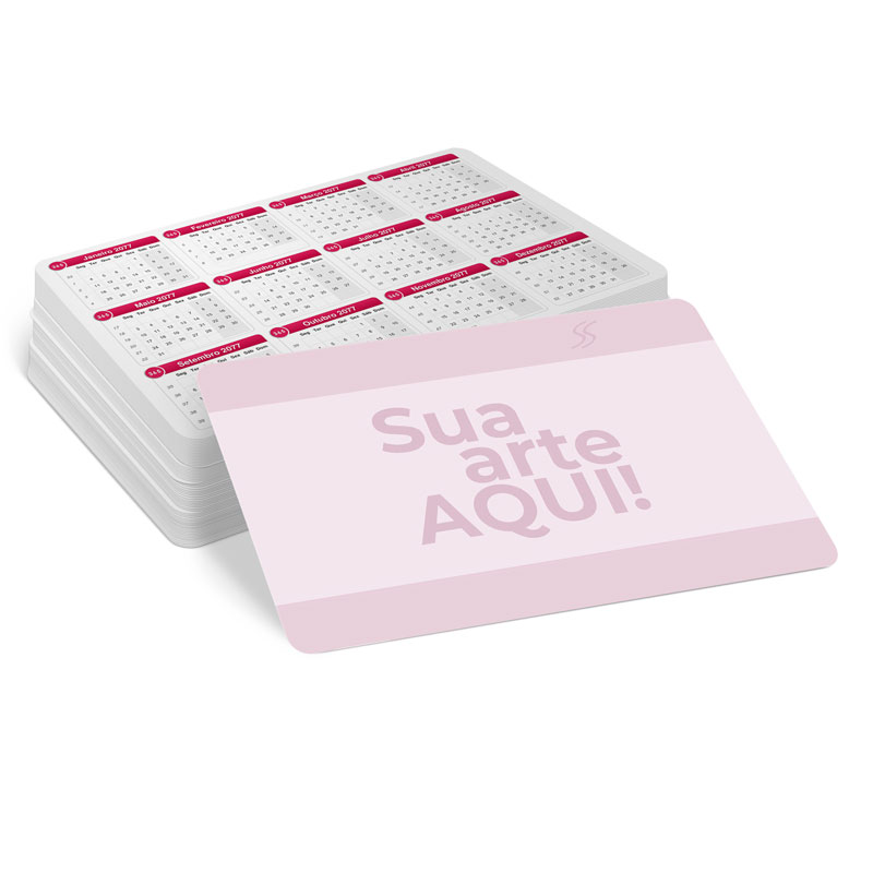 Calendário de Bolso