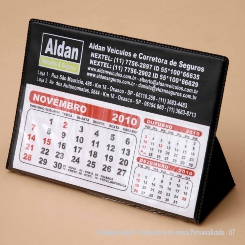Calendario De Mesa Personalizado