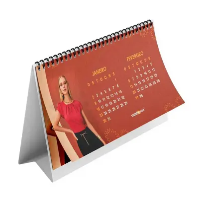Calendario de Mesa Personalizado 21 x 15cm