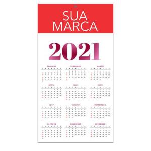 Calendário de Parede 31x46 cm