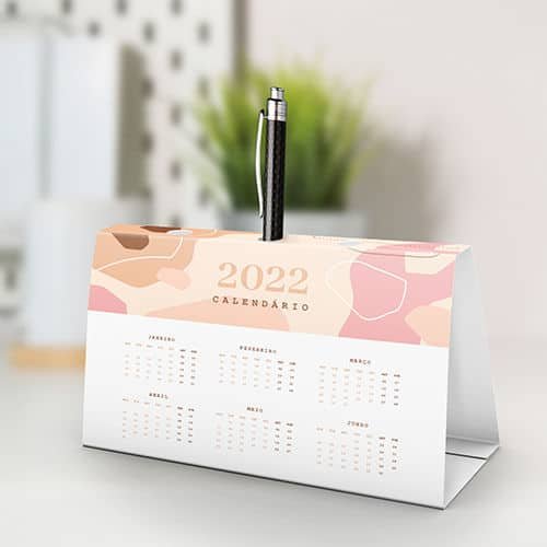 Calendário Porta Caneta